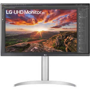 LCD Monitor LG 27UP850K-W 27" Gaming Panel IPS 3840x2160 16:9 60 Hz 5 ms Pivot Height adjustable Tilt Colour Black 27UP850K-W