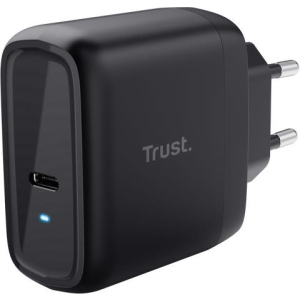MOBILE CHARGER WALL MAXO 65W/USB-C BLACK 24817 TRUST