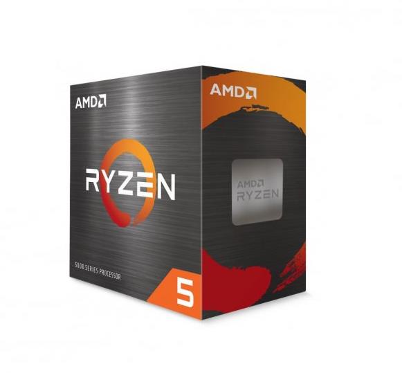 CPU AMD Desktop Ryzen 5 5600 Vermeer 3500 MHz Cores 6 32MB Socket SAM4 65 Watts BOX 100-100000927BOX