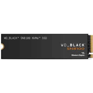 SSD WESTERN DIGITAL Black SN8100 2TB M.2 PCIe Gen5 NVMe 3D TLC Write speed 14000 MBytes/sec Read speed 14900 MBytes/sec WDS200T1X0M