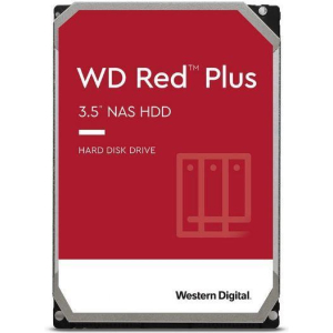 HDD WESTERN DIGITAL Red Plus 8TB SATA 256 MB 5640 rpm 3,5" WD80EFPX