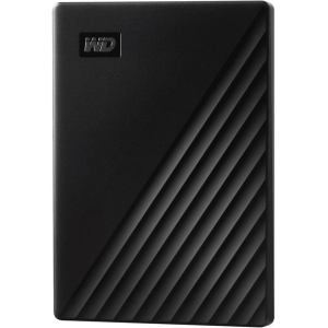 External HDD WESTERN DIGITAL My Passport 1TB USB 2.0 USB 3.0 USB 3.2 Colour Black WDBYVG0010BBK-WESN