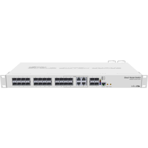 Switch MIKROTIK CRS328-4C-20S-4S+RM Type L2 Rack 1U 4x10/100/1000BASE-T/SFP combo 20xSFP 4xSFP+ 1xRJ45 CRS328-4C-20S-4S+RM