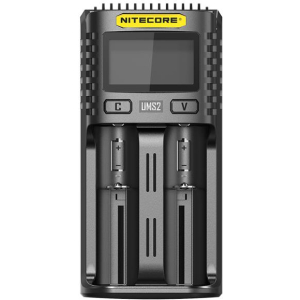 BATTERY CHARGER 2-SLOT/UMS2 NITECORE