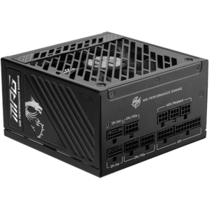Power Supply MSI MPG A1000GS PCIE5 1000 Watts Efficiency 80 PLUS GOLD MPGA1000GSPCIE5
