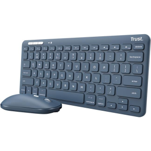 KEYBOARD +MOUSE WRL LYRA/BLUE 24937 TRUST