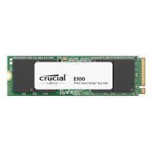 SSD CRUCIAL E100 1TB M.2 PCIe Gen4 NVMe 3D NAND Write speed 3000 MBytes/sec Read speed 5000 MBytes/sec CT1000E100SSD8