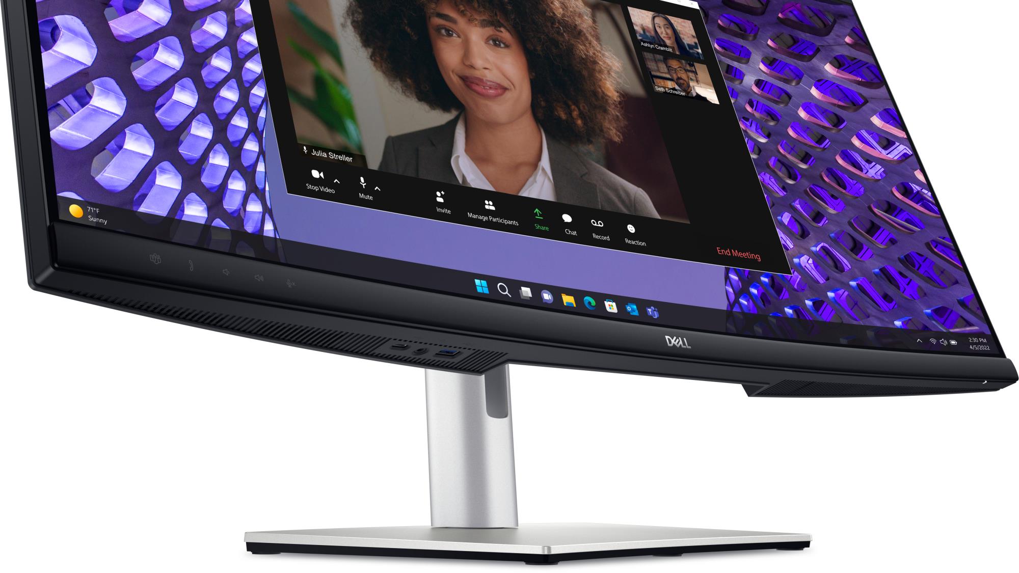 LCD Monitor DELL P3424WEB 34" Curved/21 : 9 Panel IPS 3440x1440 21:9 60Hz 5 ms Speakers Camera 4MP Swivel Height adjustable Tilt 210-BFOB - Image 15
