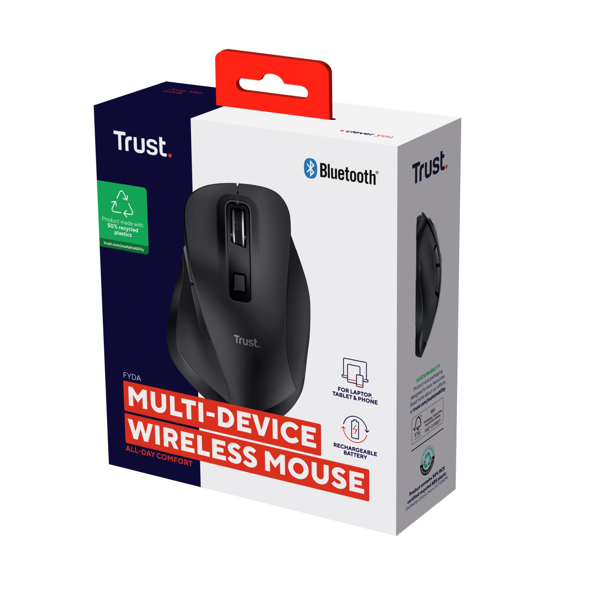 MOUSE USB OPTICAL WRL/FYDA 25708 TRUST - Image 18