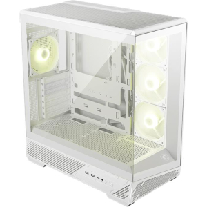 CASE MIDITOWER ATX W/O PSU/MAG PANO 130R PZ WHITE MSI