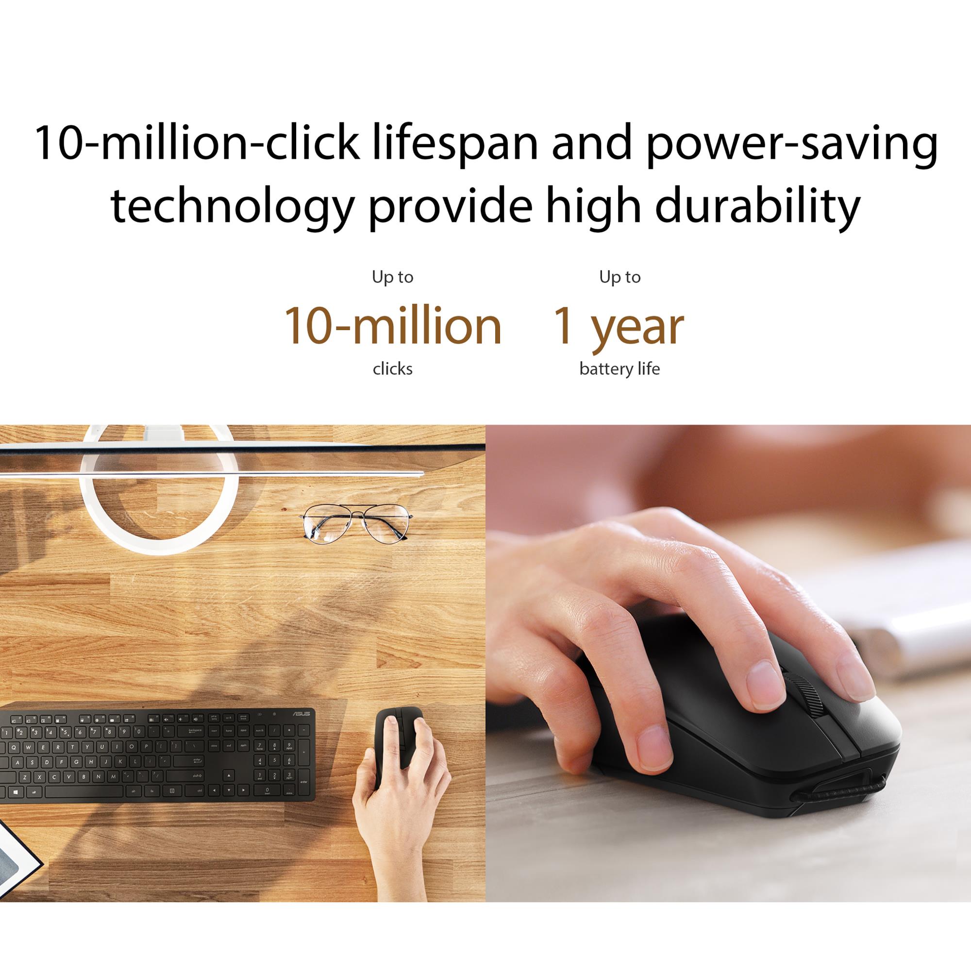 MOUSE USB OPTICAL WRL MD200/BLACK 90XB0790-BMU000 ASUS - Image 17