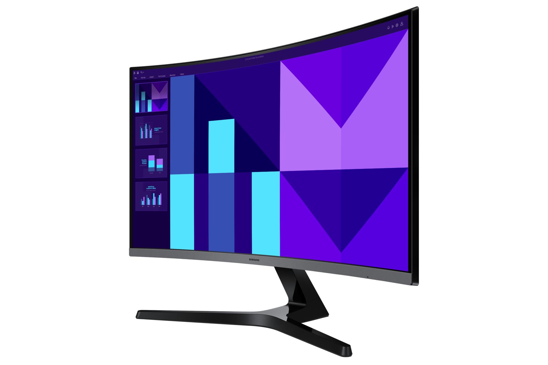 LCD Monitor SAMSUNG LS27D390GAUXEN 27" Business/Curved Tilt Matte Panel VA 1920x1080 16:9 100Hz 4 ms LS27D390GAUXEN - Image 8
