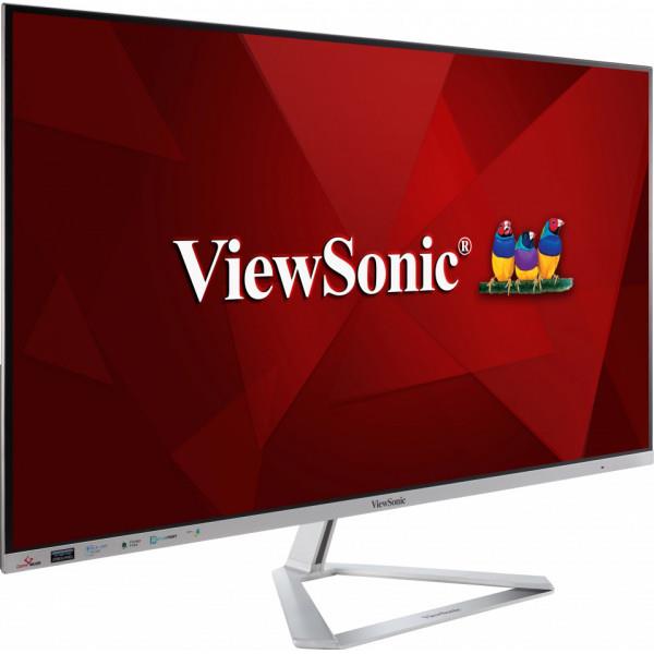 LCD Monitor VIEWSONIC VX3276-2K-MHD-2 32" Business Panel IPS 2560x1440 16:9 75Hz Matte Speakers Tilt Colour Silver VX3276-2K-MHD-2 - Image 7