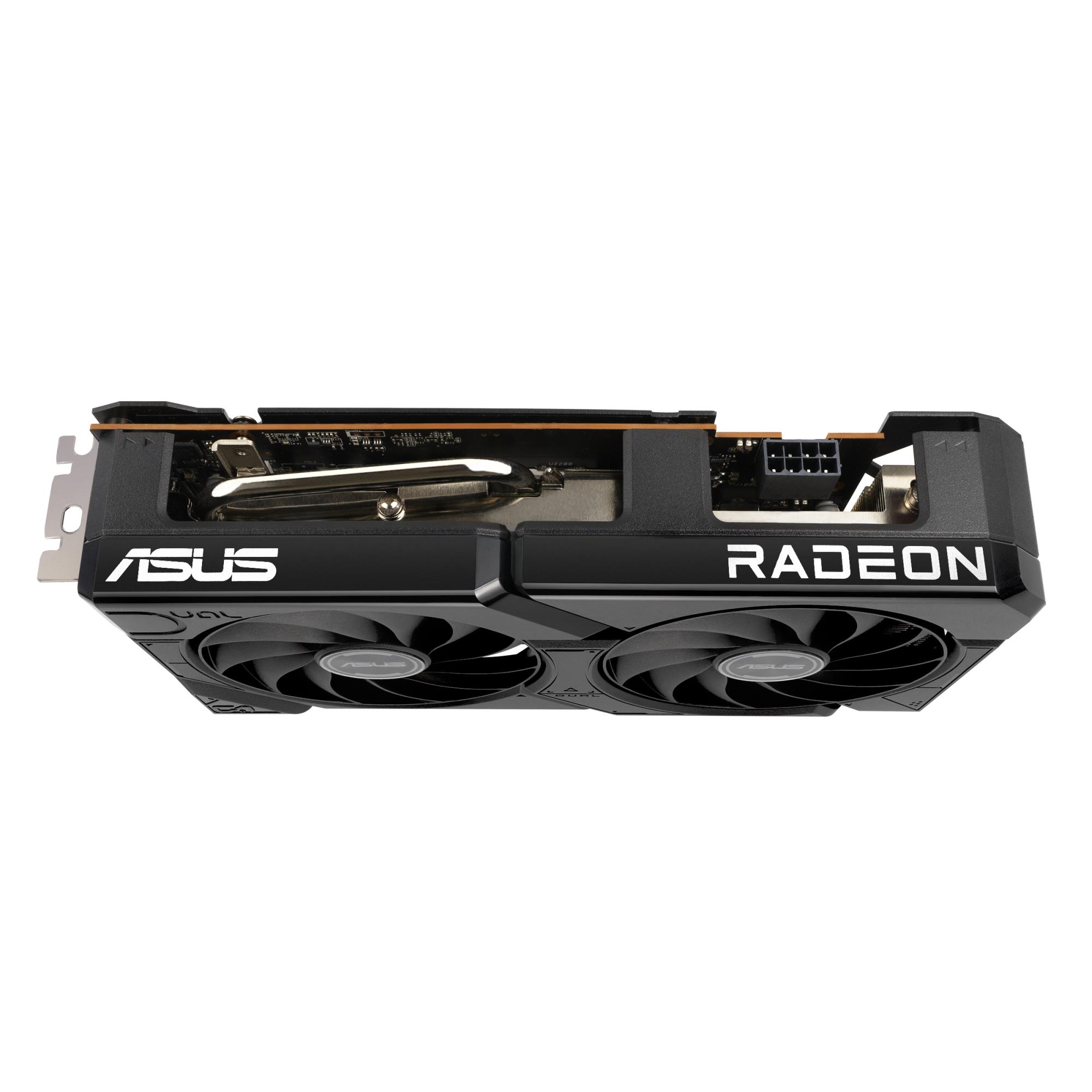 Graphics Card ASUS AMD Radeon RX 7600 8 GB GDDR6 128 bit PCIE 4.0 8x Two and Half Slot Fansink 1xHDMI 3xDisplayPort DUAL-RX7600-O8G-EVO - Image 11