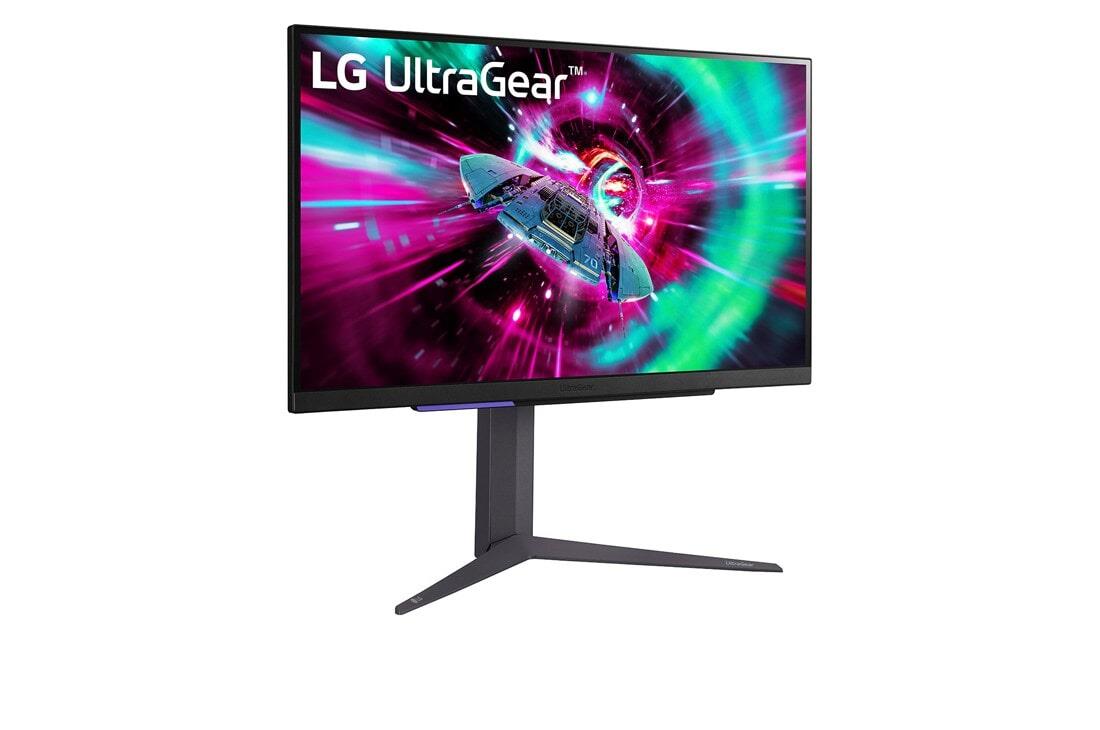 LCD Monitor LG 27GR93U-B 27" Gaming/4K Panel IPS 3840x2160 16:9 144Hz Matte 1 ms Pivot Height adjustable Tilt 27GR93U-B - Image 8