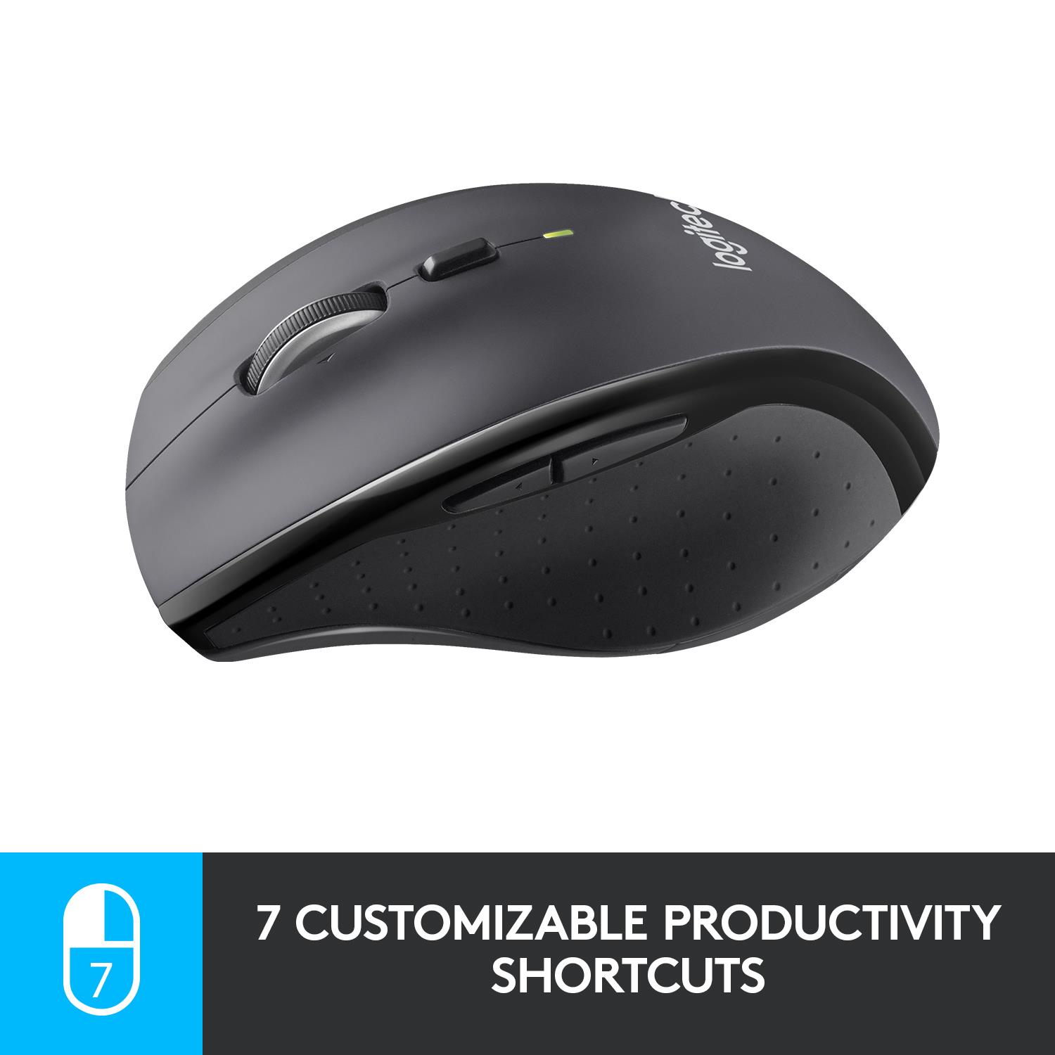 MOUSE USB LASER WRL M705/BLACK 910-001949 LOGITECH - Image 29