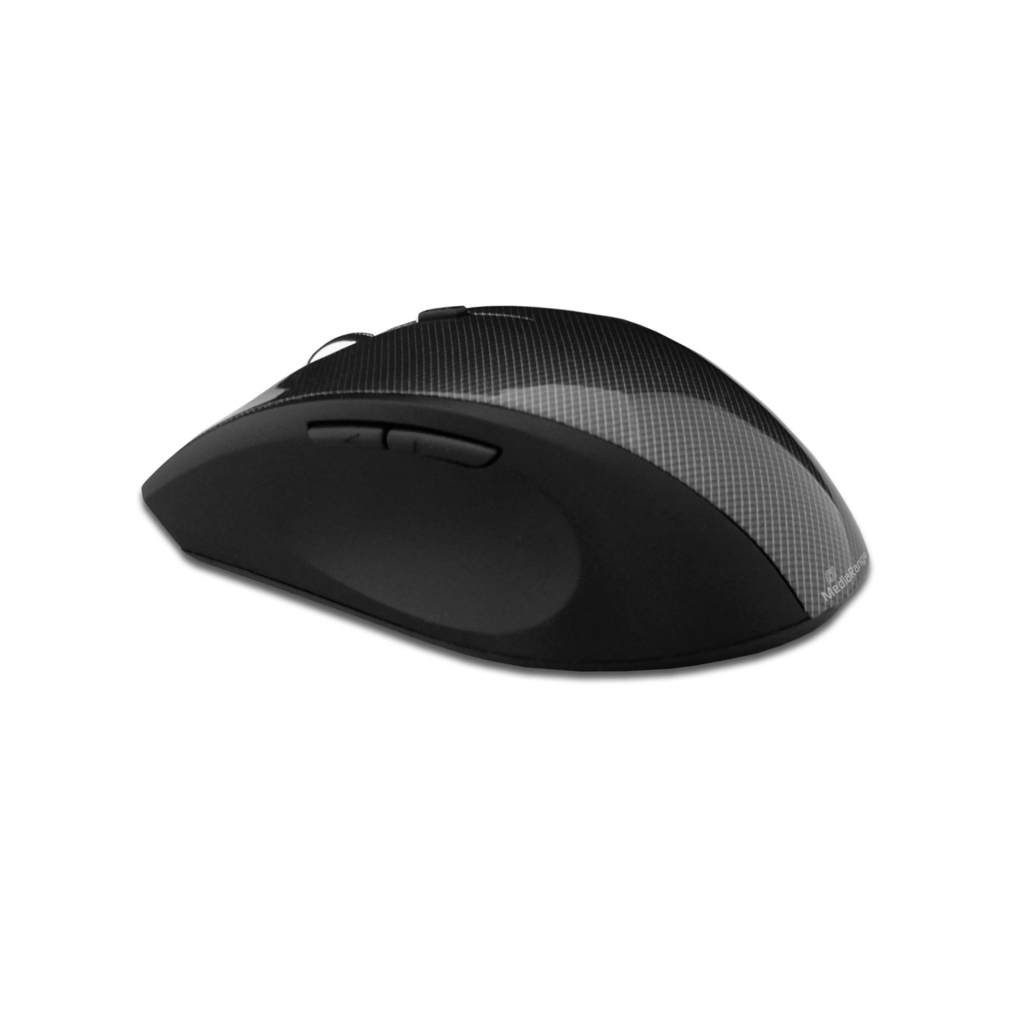MOUSE USB OPTICAL WRL 5-BUTTON/BLACK MROS207 MEDIARANGE - Image 7