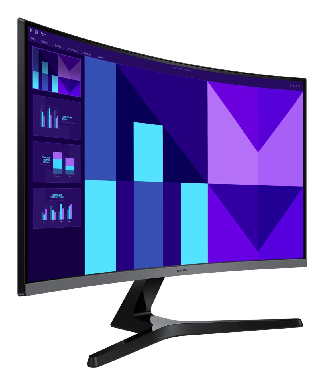 LCD Monitor SAMSUNG LS27D390GAUXEN 27" Business/Curved Tilt Matte Panel VA 1920x1080 16:9 100Hz 4 ms LS27D390GAUXEN - Image 9