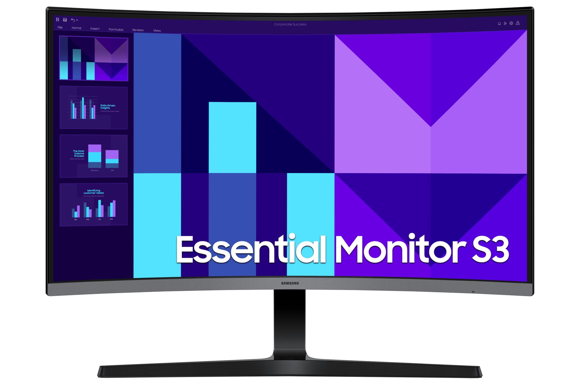 LCD Monitor SAMSUNG LS27D390GAUXEN 27" Business/Curved Tilt Matte Panel VA 1920x1080 16:9 100Hz 4 ms LS27D390GAUXEN - Image 6
