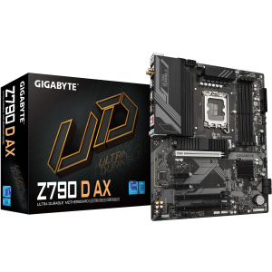 Mainboard GIGABYTE Intel Z790 LGA1700 ATX Memory DDR5 Memory slots 4 Z790DAX1.1