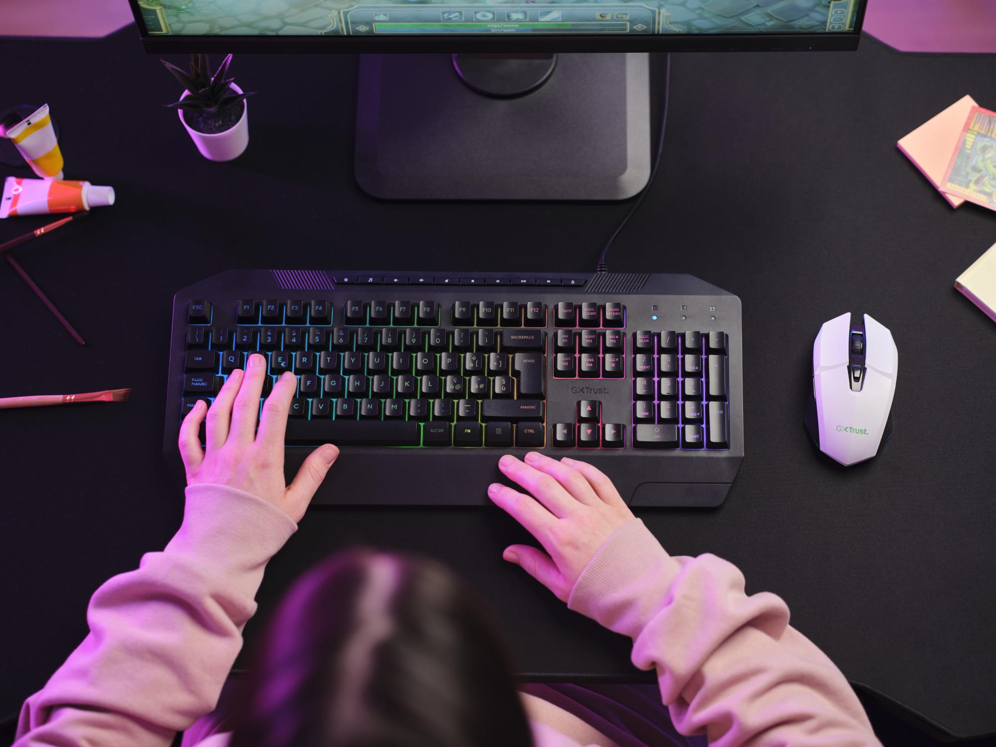 MOUSE USB OPTICAL WRL WHITE/GXT110W FELOX 25069 TRUST - Image 12