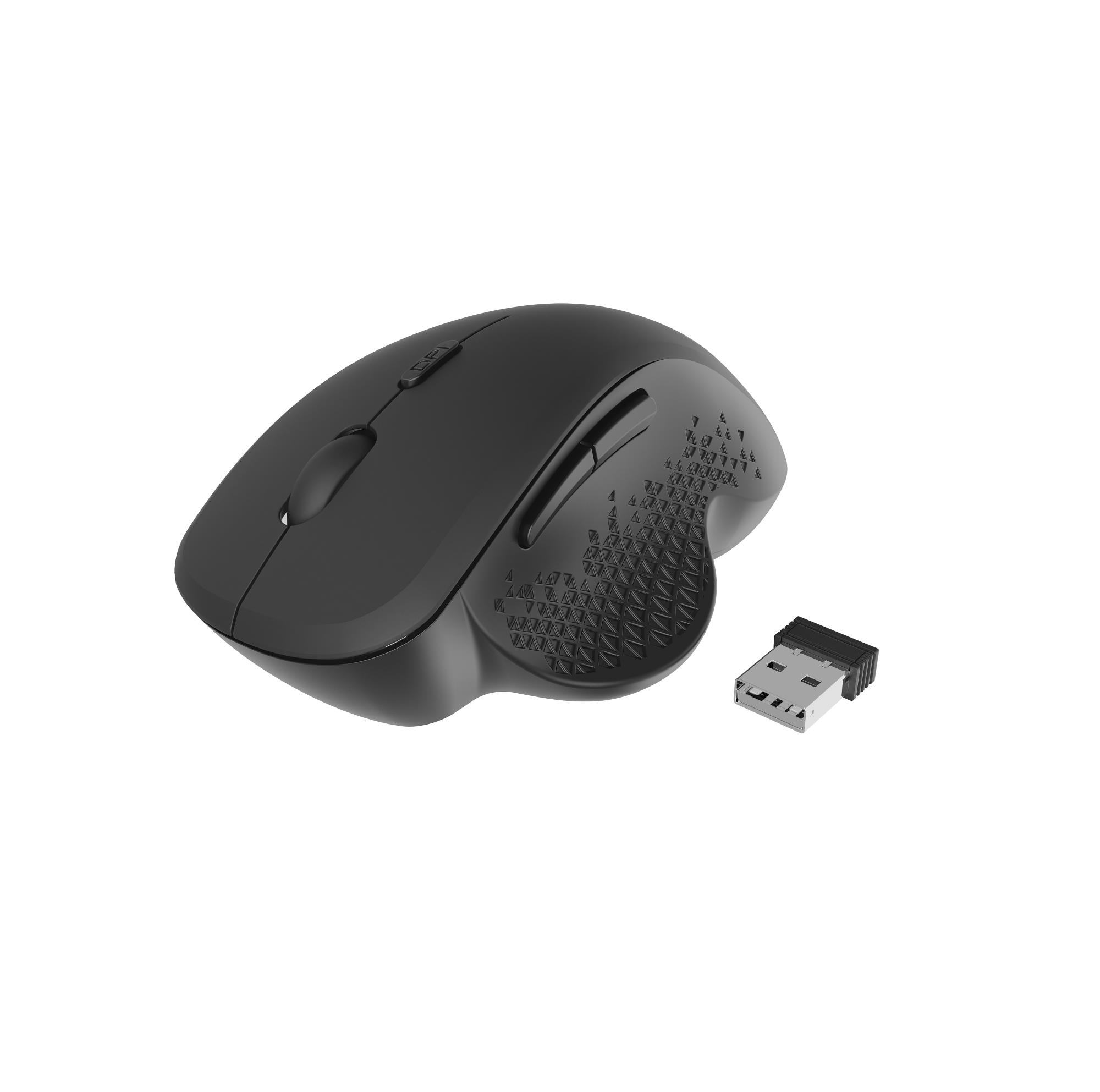 MOUSE USB OPTICAL WRL BLACK/MUSW-6B-02 GEMBIRD - Image 7