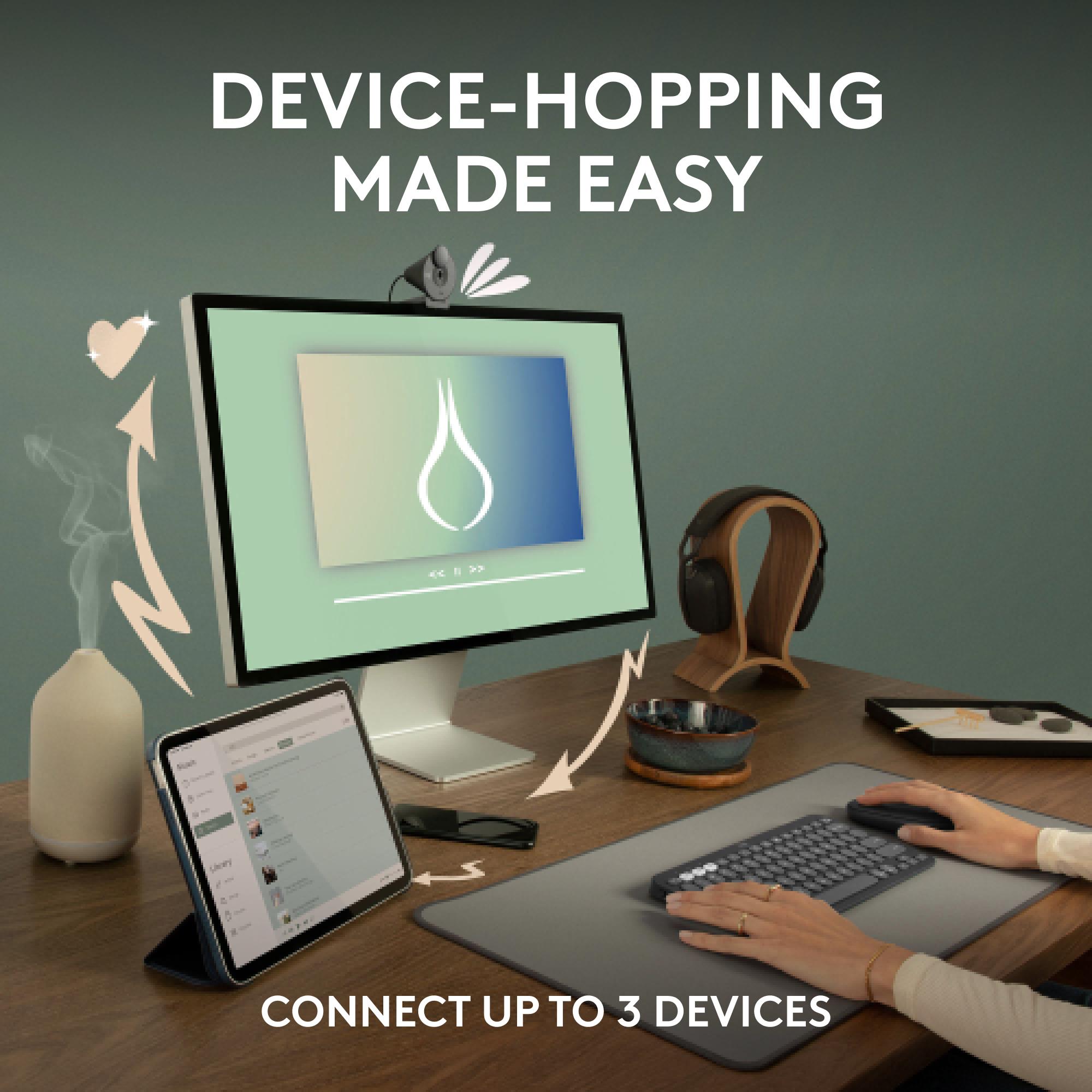 MOUSE USB OPTICAL WRL M350S/BLACK 910-007015 LOGITECH - Image 15