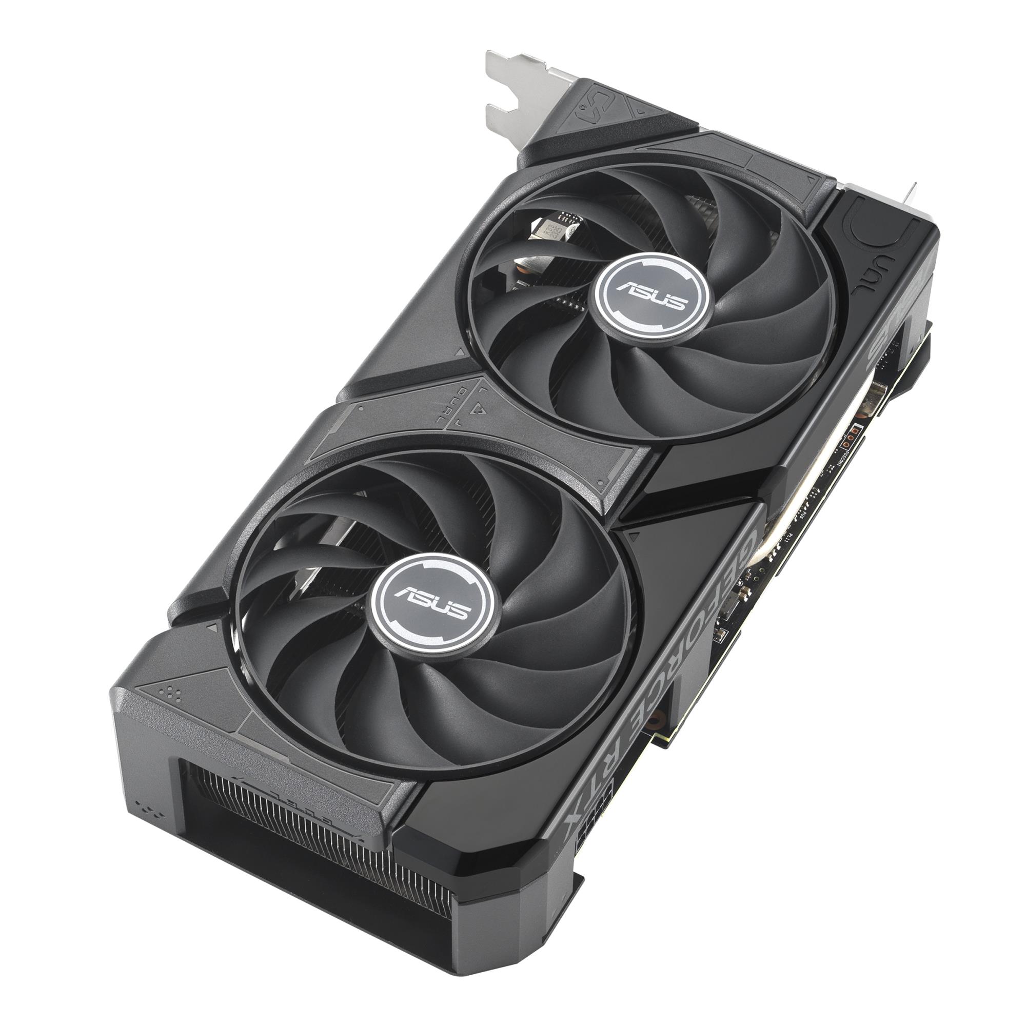 Graphics Card ASUS NVIDIA GeForce RTX 4060 Ti 8 GB GDDR6 128 bit PCIE 4.0 16x GPU 2565 MHz Dual Slot Fansink 1xHDMI 3xDisplayPort DUAL-RTX4060TI-O8G-EVO - Image 8