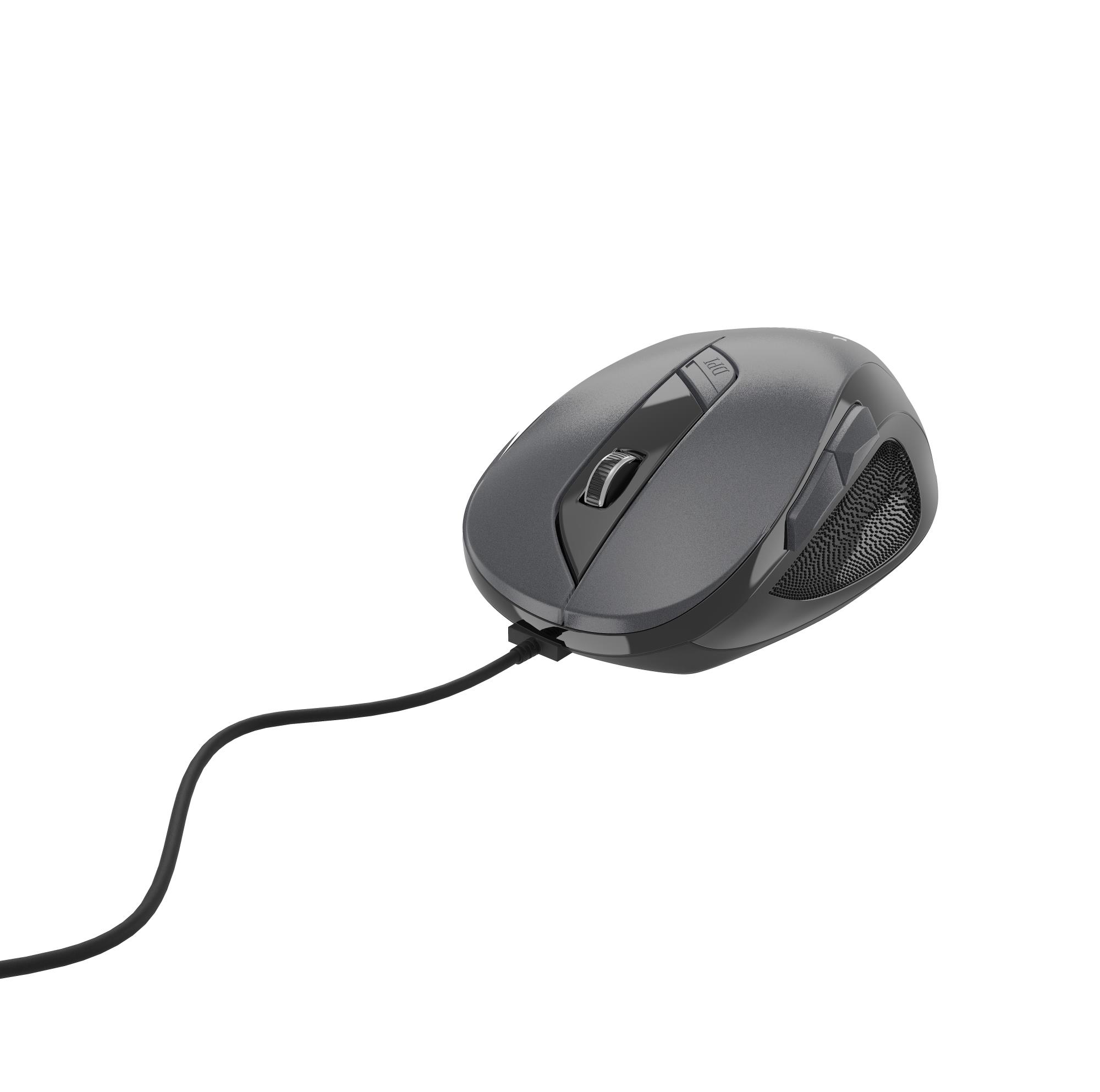 MOUSE USB OPTICAL BLACK/GREY/MUS-6B-01-BG GEMBIRD - Image 7
