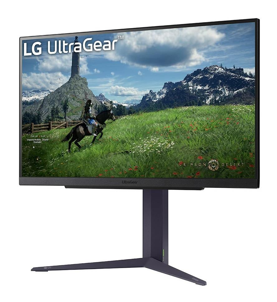 LCD Monitor LG 27" Panel IPS 2560x1440 16:9 180Hz 1 ms Pivot Height adjustable Tilt Colour Black 27GS85Q-B - Image 7