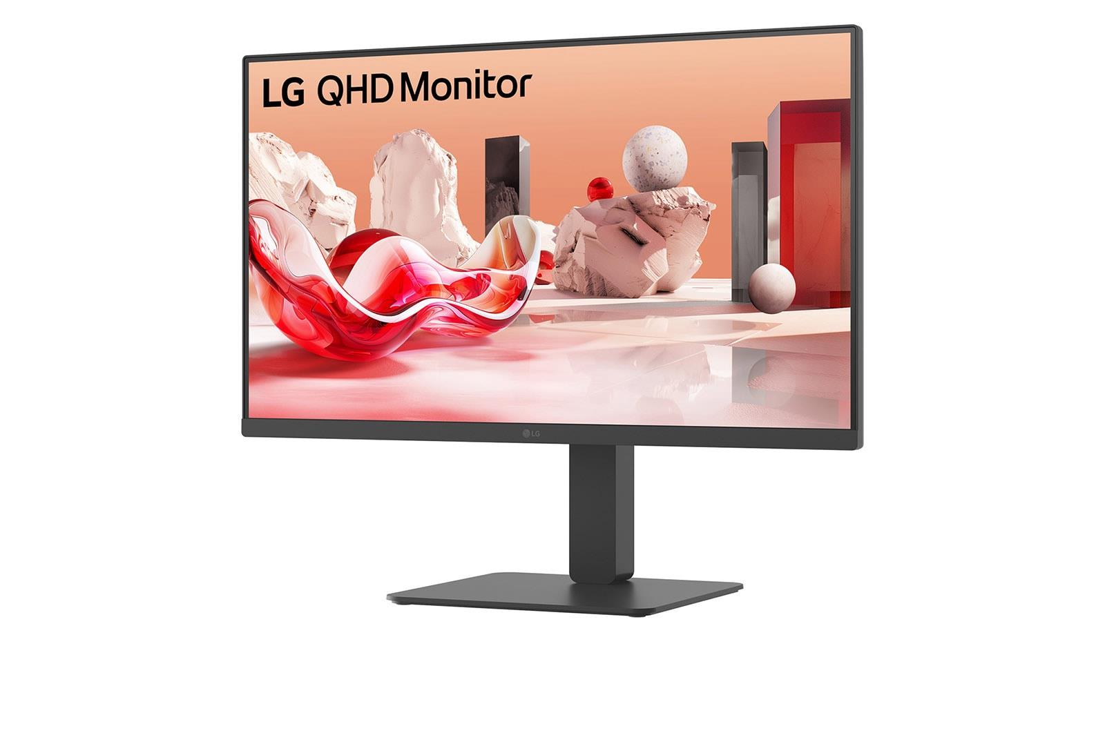 LCD Monitor LG 27BA45QB-B 27" Panel IPS 2560x1440 16:9 100Hz Matte Speakers Swivel Pivot Height adjustable Tilt Colour Black 27BA45QB-B - Image 8