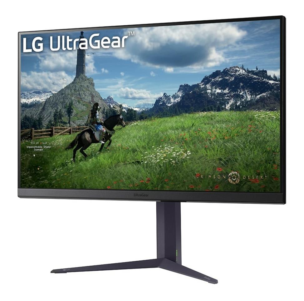 LCD Monitor LG 31.5" Panel IPS 2560x1440 16:9 180Hz 1 ms Pivot Height adjustable Tilt Colour Black 32GS85Q-B - Image 17