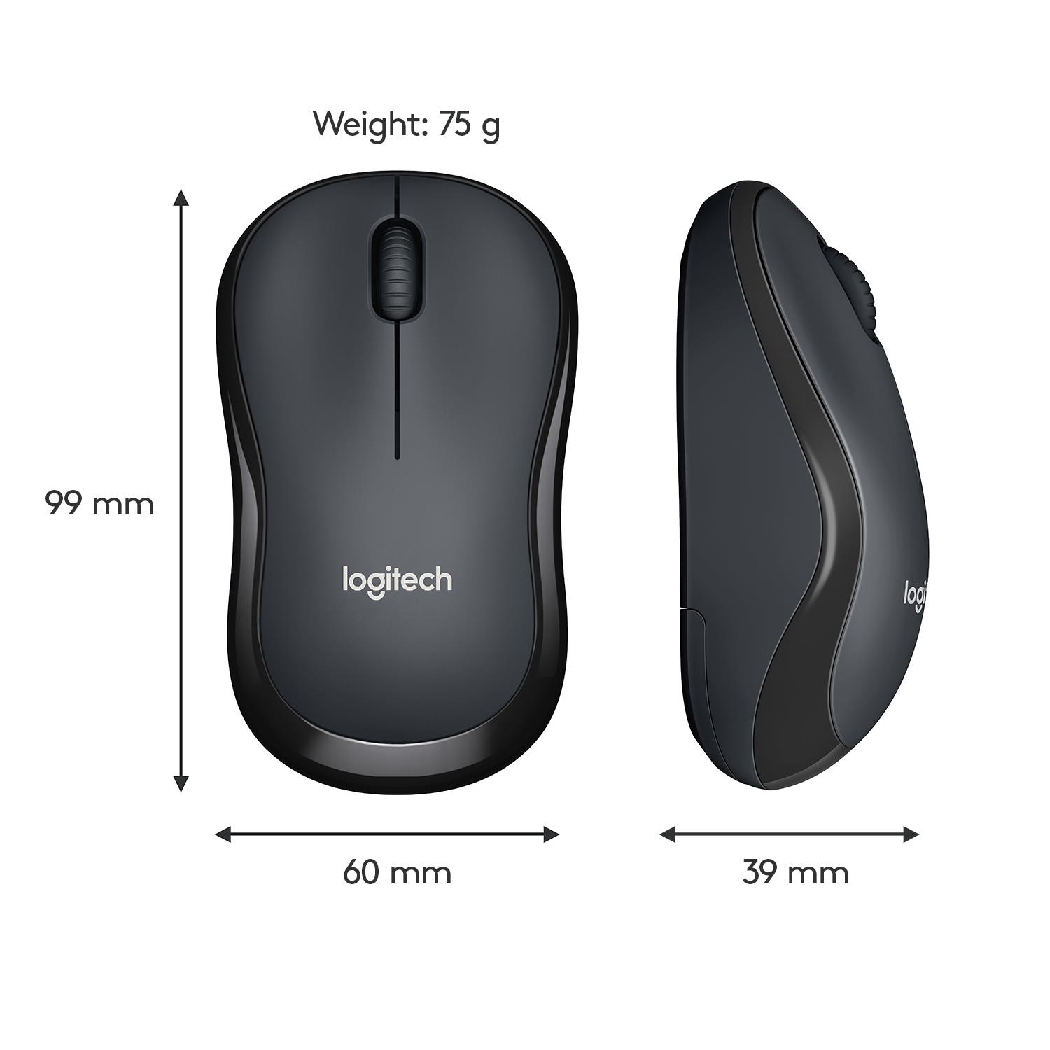 MOUSE USB OPTICAL WRL M220/SILENT B/G 910-004878 LOGITECH - Image 13