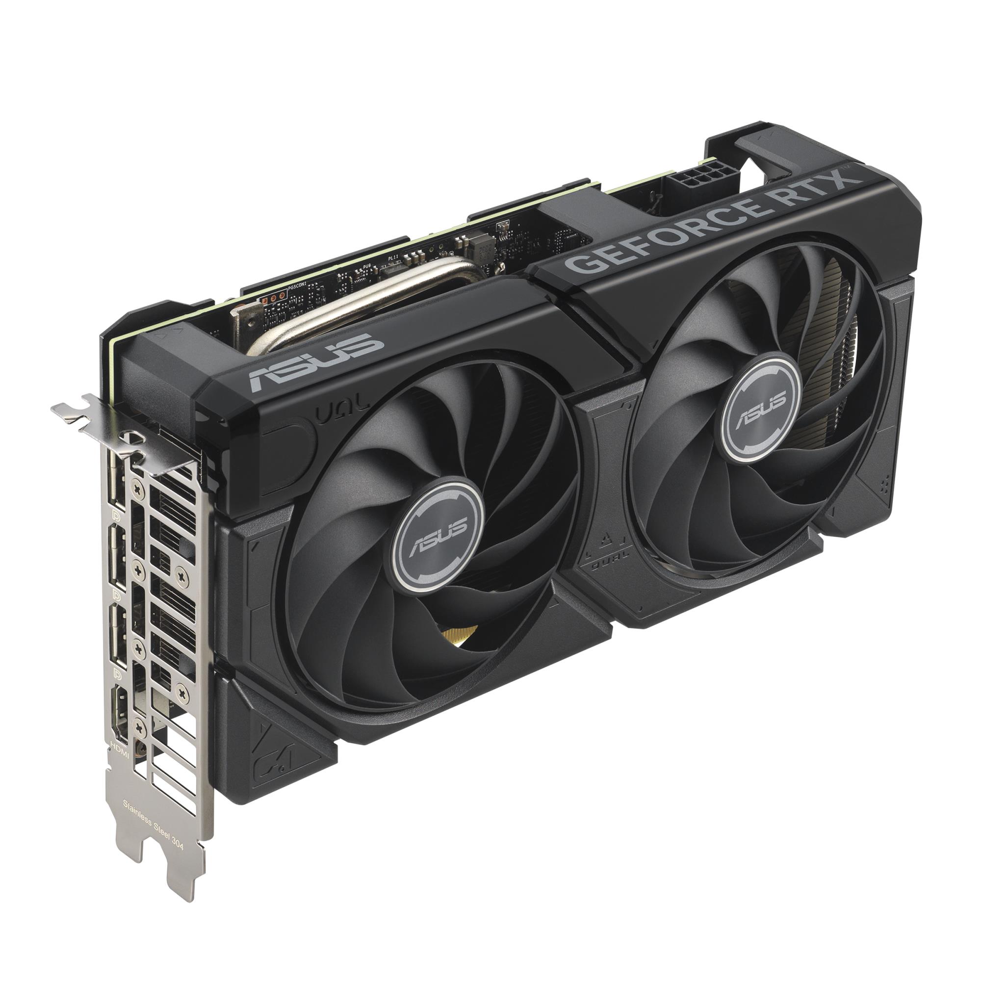 Graphics Card ASUS NVIDIA GeForce RTX 4060 Ti 8 GB GDDR6 128 bit PCIE 4.0 16x GPU 2565 MHz Dual Slot Fansink 1xHDMI 3xDisplayPort DUAL-RTX4060TI-O8G-EVO - Image 10