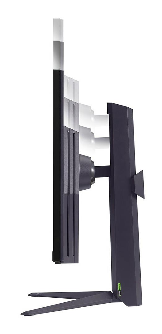 LCD Monitor LG 27" Panel IPS 2560x1440 16:9 180Hz 1 ms Pivot Height adjustable Tilt Colour Black 27GS85Q-B - Image 14