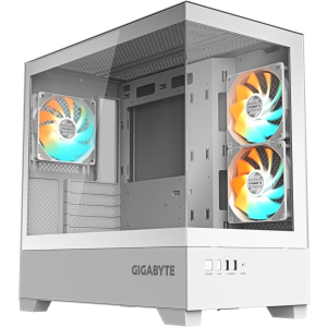 Case GIGABYTE GB-C201PI MidiTower Case product features Rackmountable/Accessory/Transparent panel Not included MicroATX MiniITX Colour White GB-C201PI