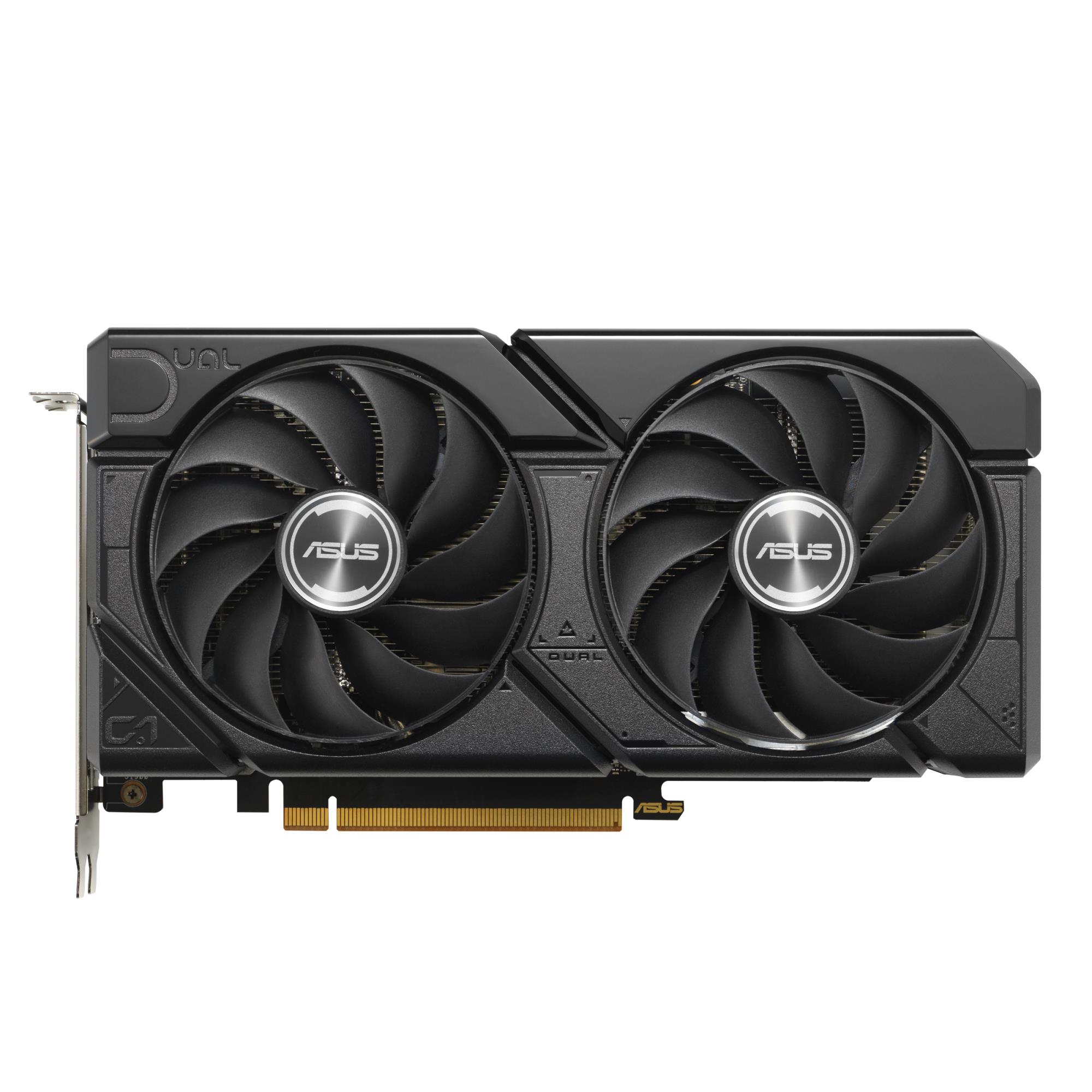 Graphics Card ASUS AMD Radeon RX 7600 8 GB GDDR6 128 bit PCIE 4.0 8x Two and Half Slot Fansink 1xHDMI 3xDisplayPort DUAL-RX7600-O8G-EVO - Image 4