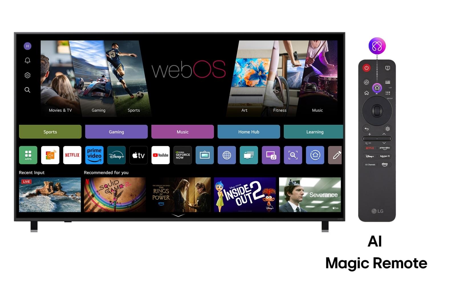 TV Set LG 75 " 4K Ultra HD 3840 x 2160 pixels Flat 16:9 QNED 75QNED84A3C - Image 2