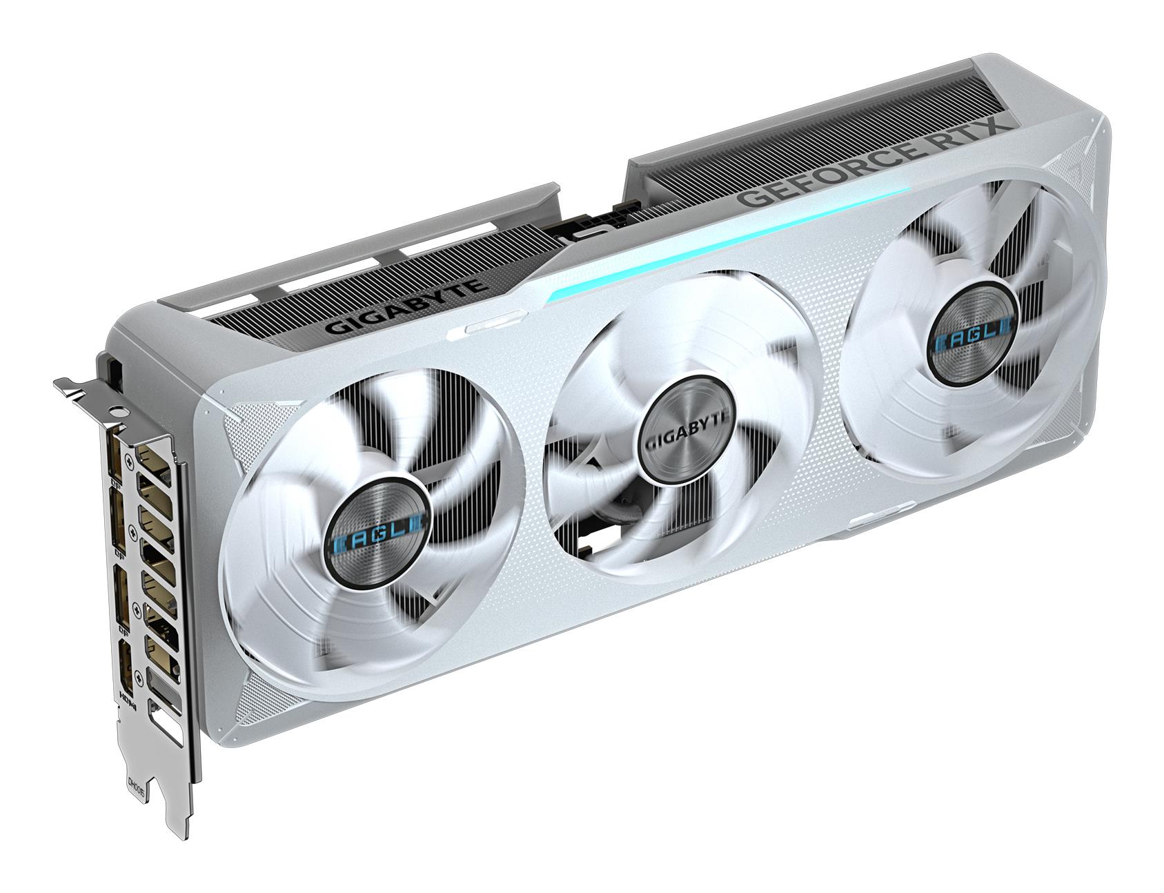 Graphics Card GIGABYTE NVIDIA GeForce RTX 5070 12 GB GDDR7 192 bit PCIE 5.0 16x GPU 2587 MHz Triple slot Fansink 1xHDMI 3xDisplayPort GV-N5070EAGLEOCICE-12GD - Image 15