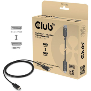 CABLE DP TO HDMI 2M/CAC-1083 CLUB3D