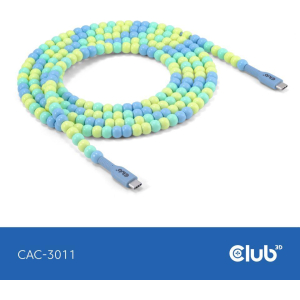 CABLE USB-C TO USB-C/BLUE CAC-3011 CLUB3D