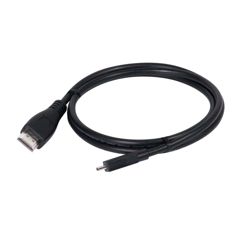 CABLE MICRO HDMI TO HDMI 1M/M/M CAC-1351 CLUB3D