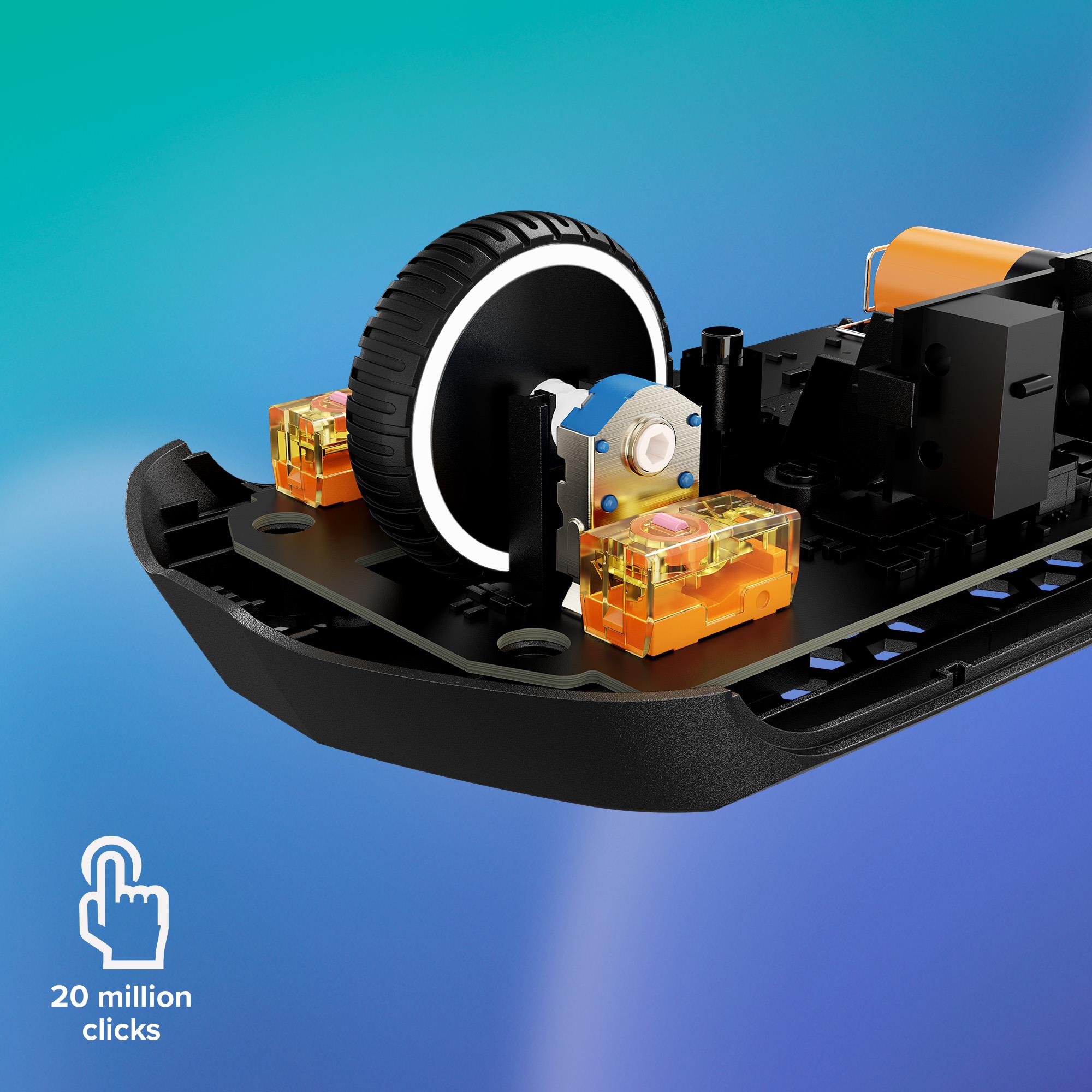 MOUSE USB OPTICAL HYPERX PF/HAS2 WL BLACK 8R2E6AA HYPERX - Image 47