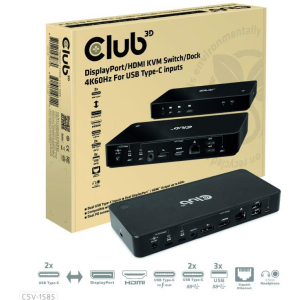 NB ACC DOCKING STATION/USB-C 120W CSV-1585 CLUB3D