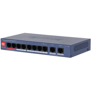 Switch DAHUA DH-CS4010-8ET2GT-110 Type L2 PoE ports 8 110 Watts CS4010-8ET2GT-110