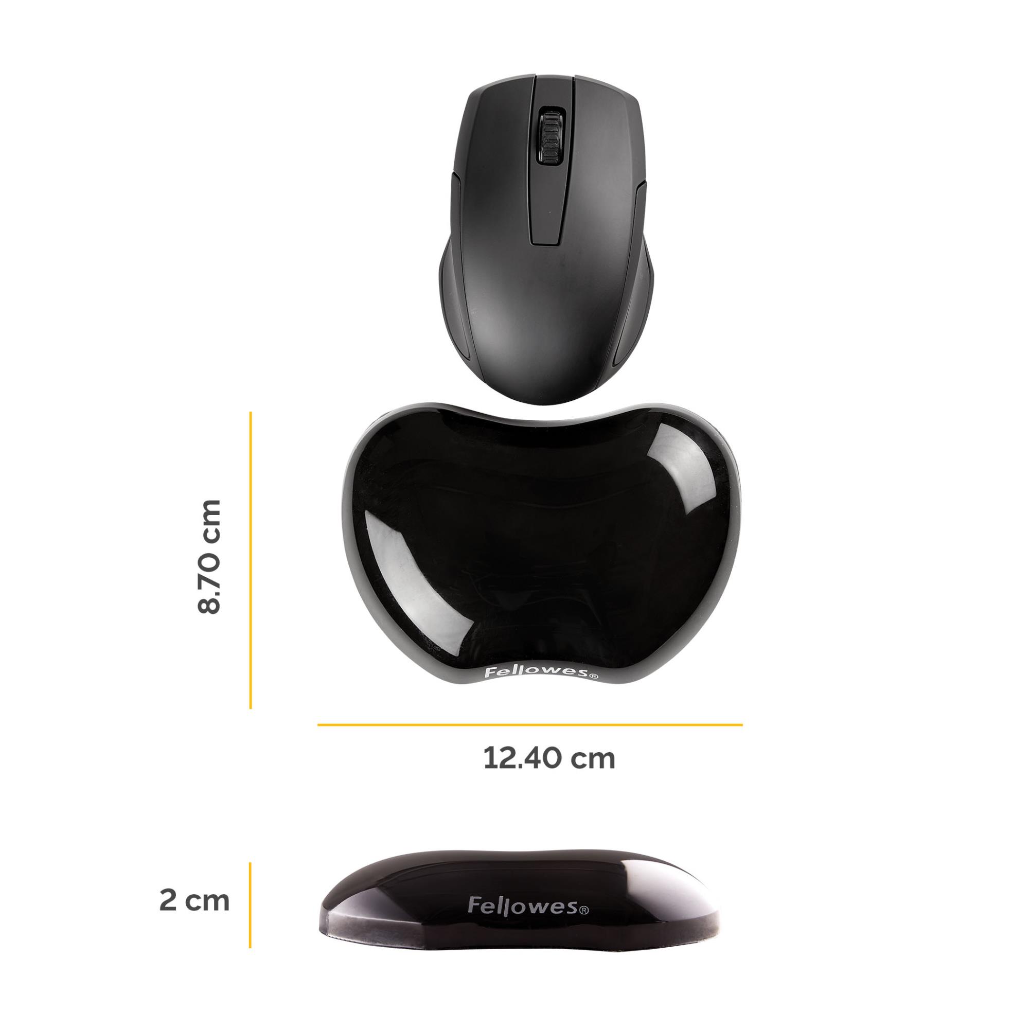 MOUSE PAD WRIST SUPPORT/BLACK 9112301 FELLOWES - Image 3