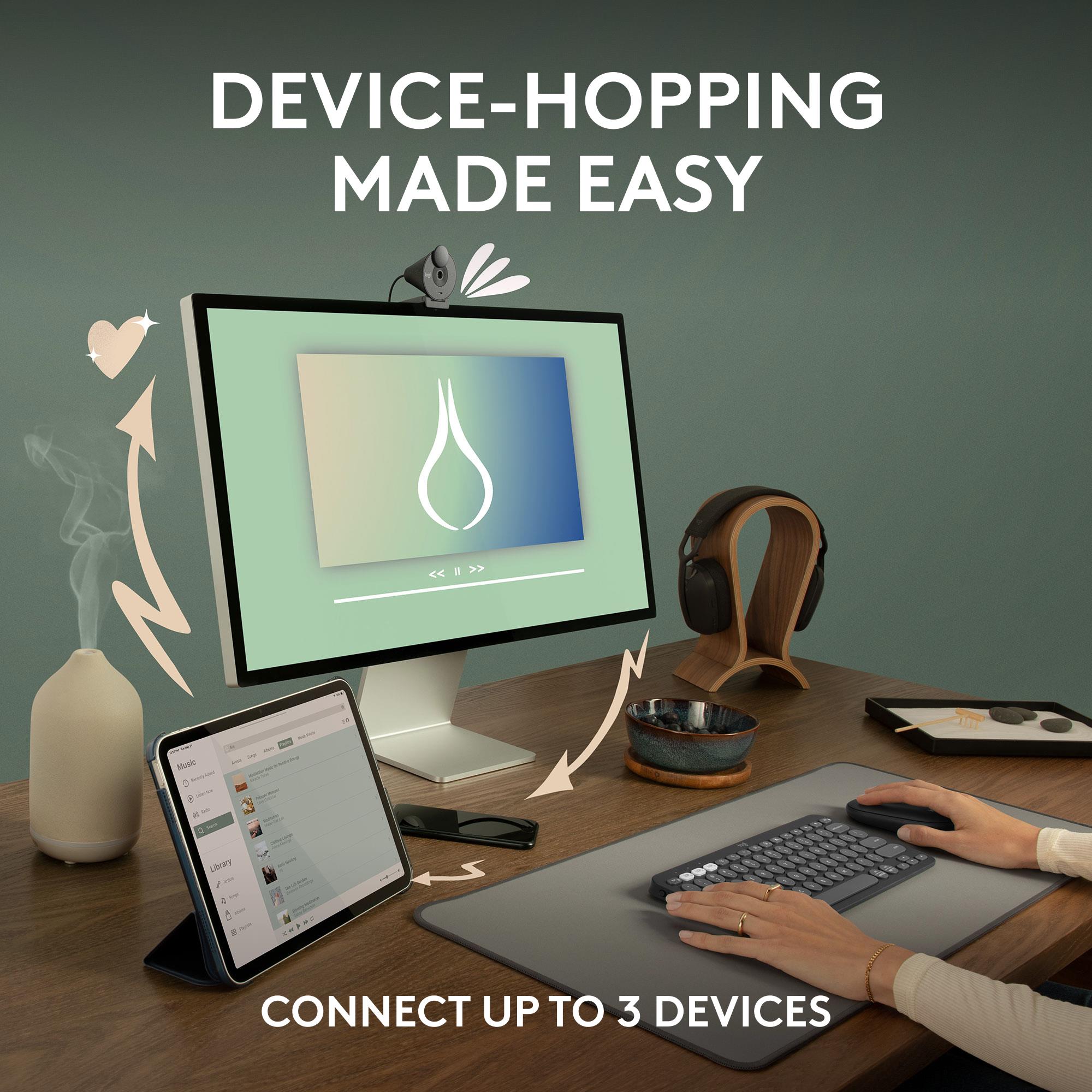 MOUSE USB OPTICAL WRL M350S/ROSE 910-007014 LOGITECH - Image 49