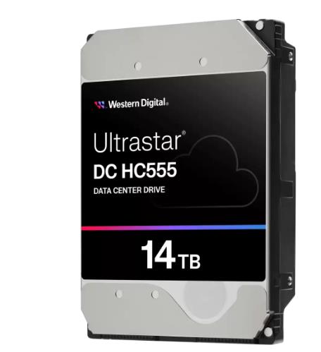 HDD WESTERN DIGITAL ULTRASTAR Ultrastar DC HC555 14TB 512 MB 7200 rpm 3,5" 0B48721