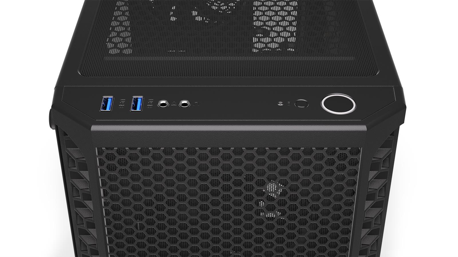 Case ENDORFY Signum 300 Air MidiTower Case product features Transparent panel Not included ATX MicroATX MiniITX Colour Black EY2A005 - Image 28