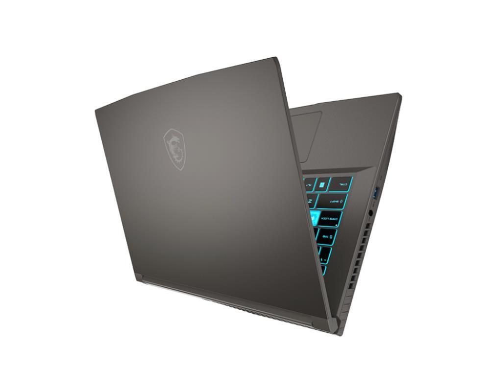 Notebook MSI Thin 15 B12UC-2013NL CPU Core i5 i5-12450H 2000 MHz 15.6" 1920x1080 RAM 16GB DDR4 3200 MHz SSD 512GB GeForce RTX 3050 4GB ENG Windows 11 Home Black 1.86 kg THIN15B12UC-2013NL - Image 5